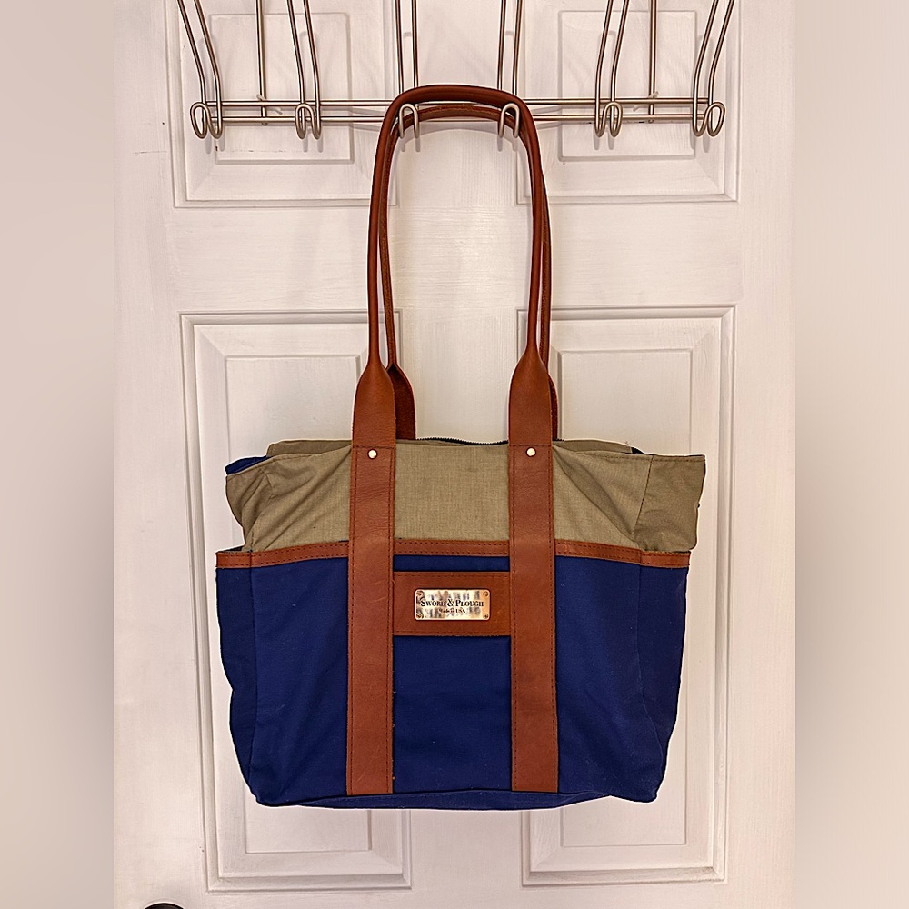 Sword & Plough Blue Briefcase
